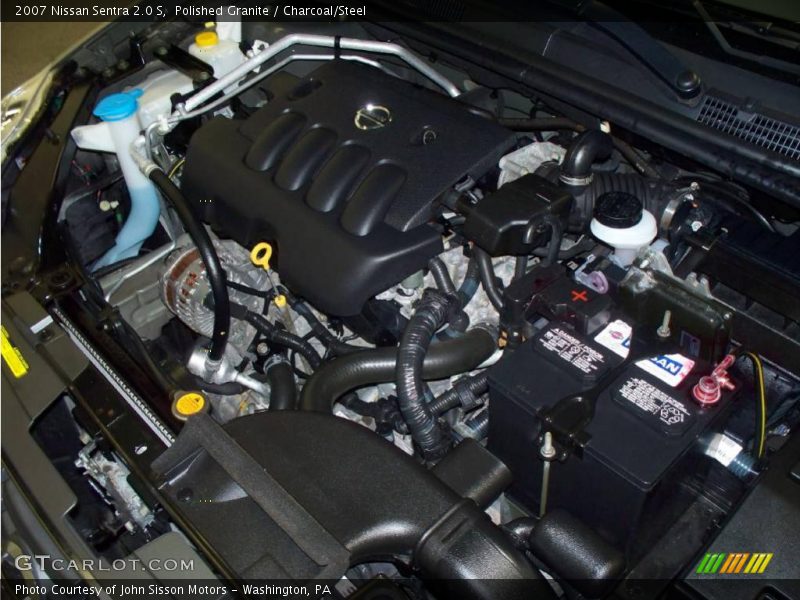 Polished Granite / Charcoal/Steel 2007 Nissan Sentra 2.0 S