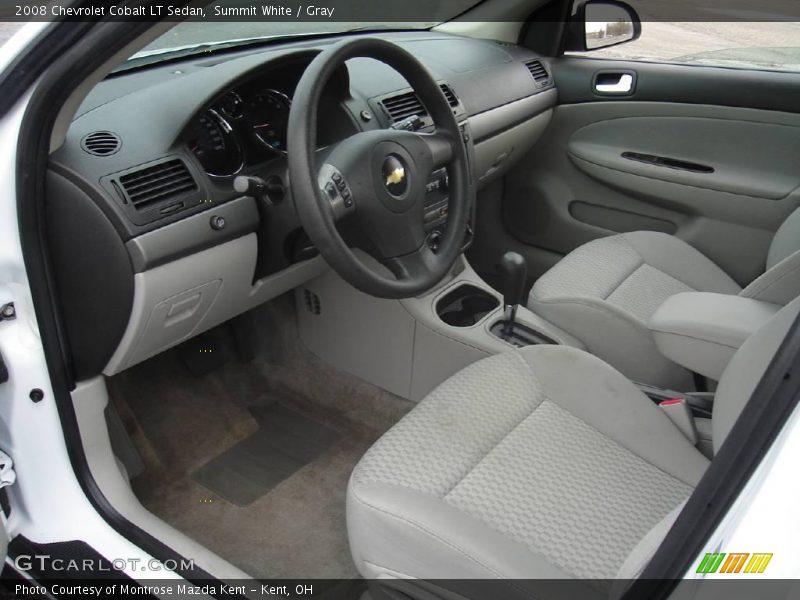 Summit White / Gray 2008 Chevrolet Cobalt LT Sedan