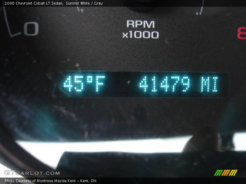Summit White / Gray 2008 Chevrolet Cobalt LT Sedan