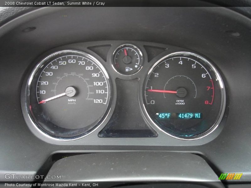 Summit White / Gray 2008 Chevrolet Cobalt LT Sedan