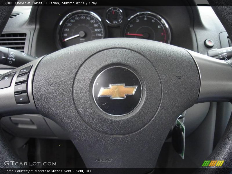 Summit White / Gray 2008 Chevrolet Cobalt LT Sedan
