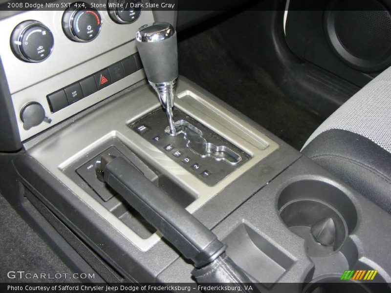 Stone White / Dark Slate Gray 2008 Dodge Nitro SXT 4x4