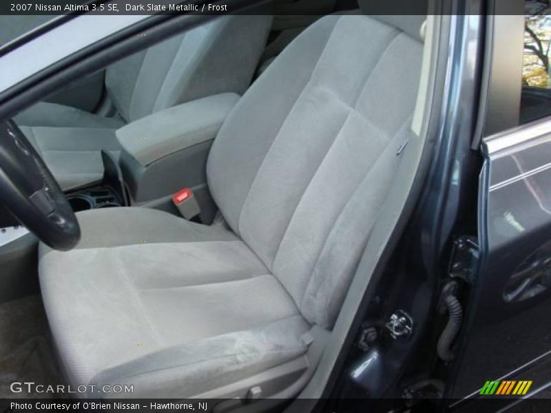 Dark Slate Metallic / Frost 2007 Nissan Altima 3.5 SE