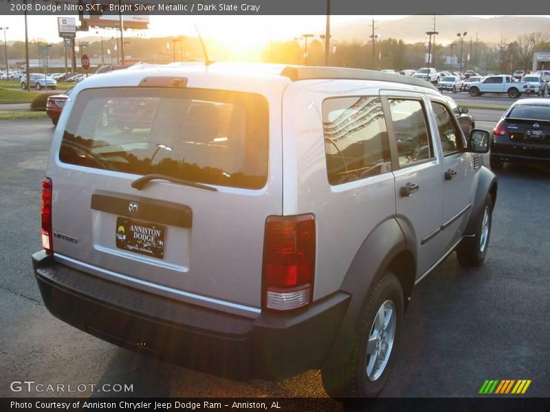 Bright Silver Metallic / Dark Slate Gray 2008 Dodge Nitro SXT