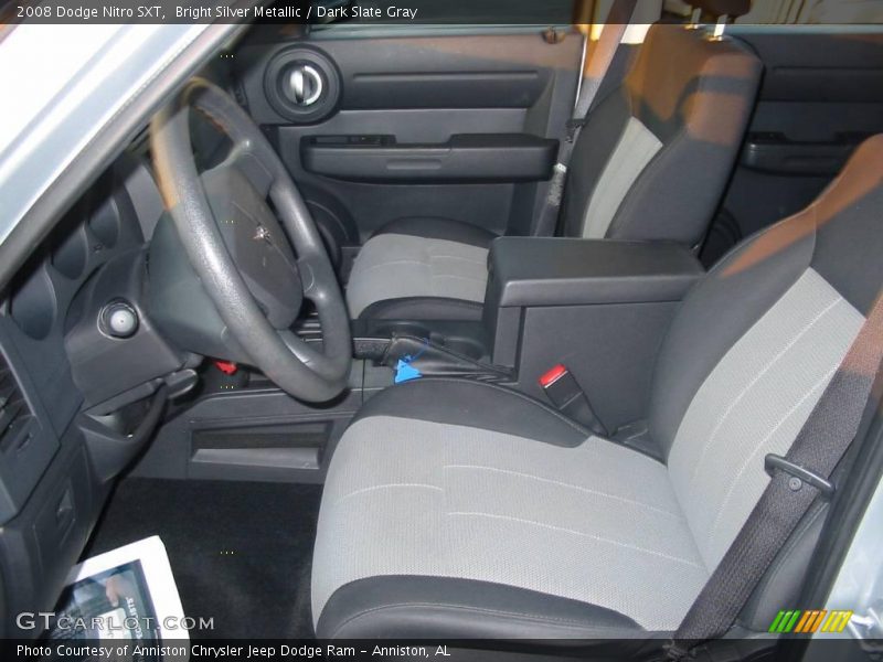 Bright Silver Metallic / Dark Slate Gray 2008 Dodge Nitro SXT
