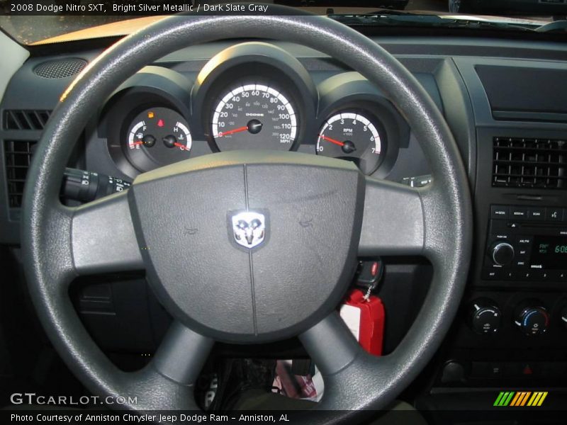 Bright Silver Metallic / Dark Slate Gray 2008 Dodge Nitro SXT