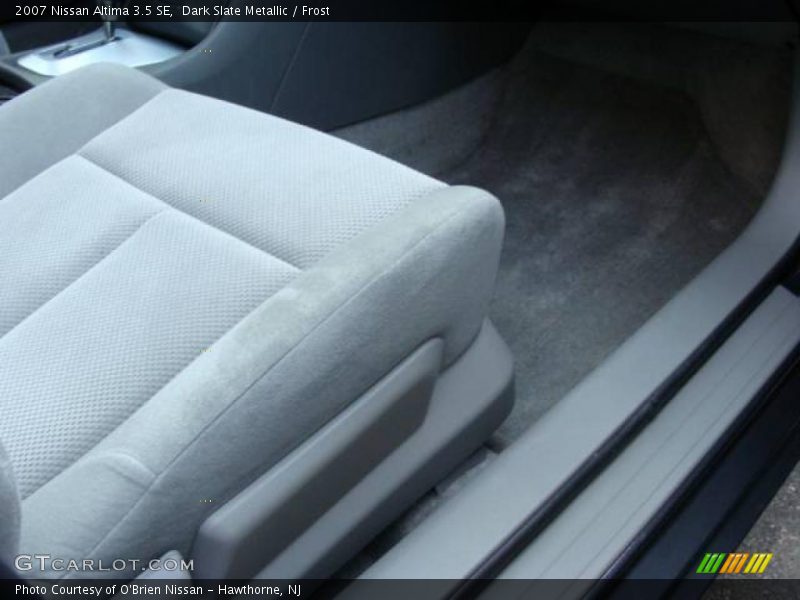Dark Slate Metallic / Frost 2007 Nissan Altima 3.5 SE