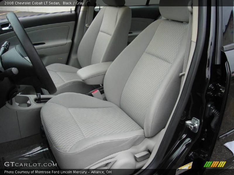 Black / Gray 2008 Chevrolet Cobalt LT Sedan