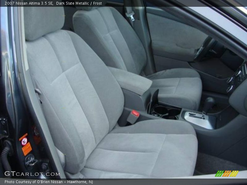 Dark Slate Metallic / Frost 2007 Nissan Altima 3.5 SE