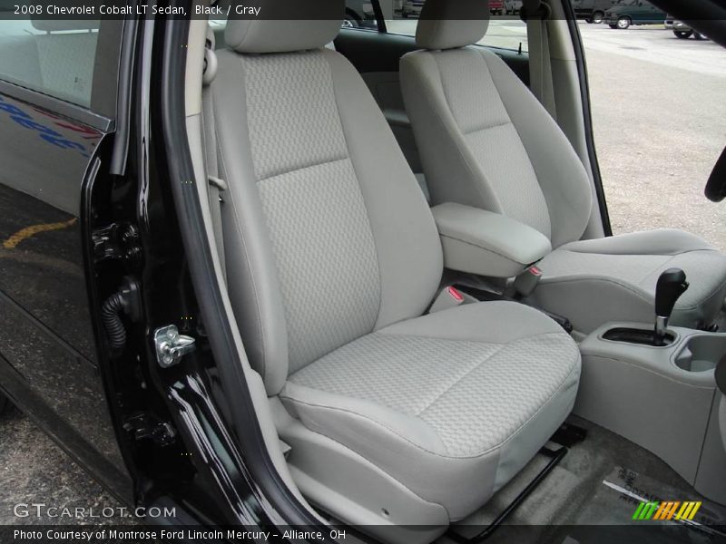 Black / Gray 2008 Chevrolet Cobalt LT Sedan