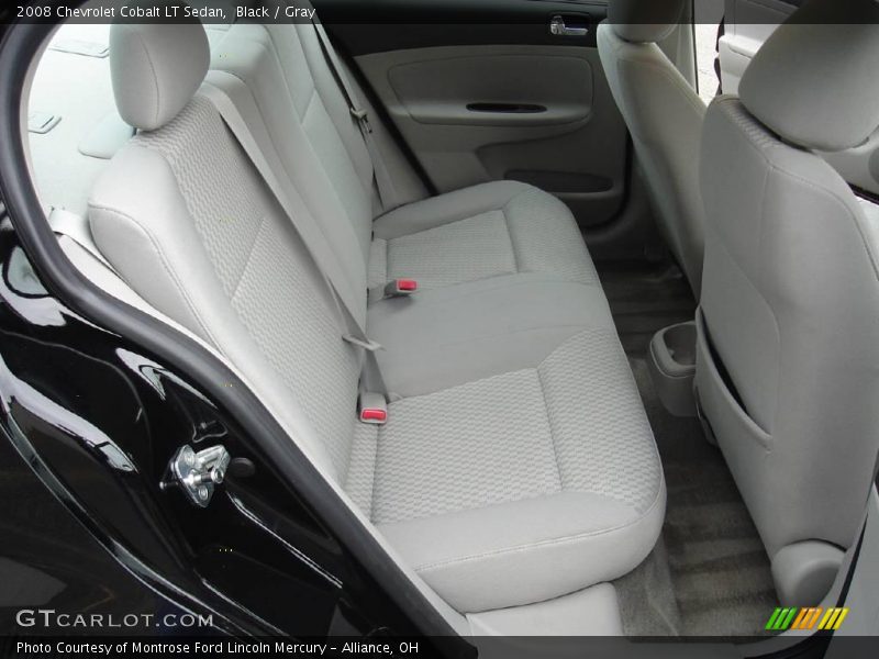 Black / Gray 2008 Chevrolet Cobalt LT Sedan