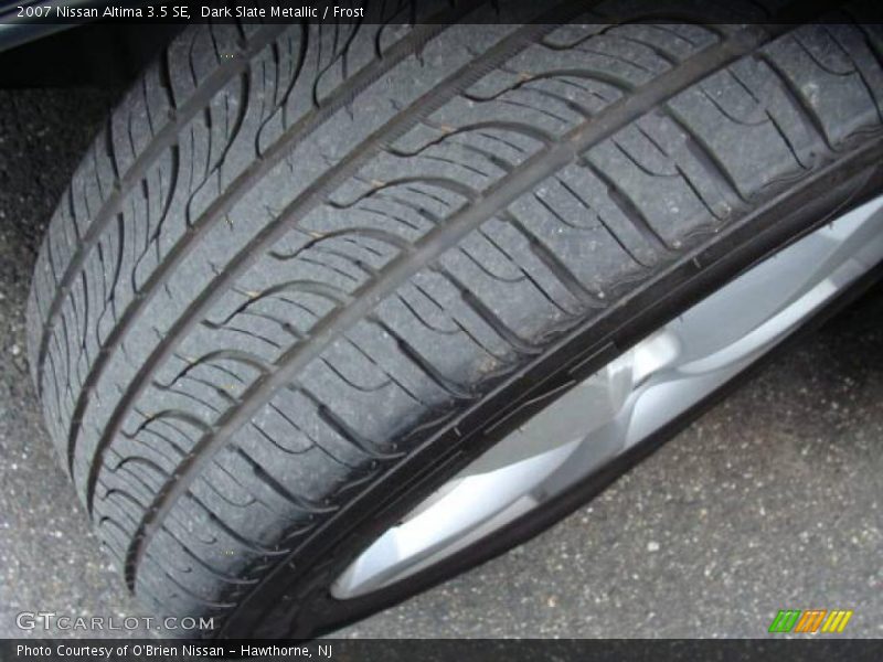 Dark Slate Metallic / Frost 2007 Nissan Altima 3.5 SE