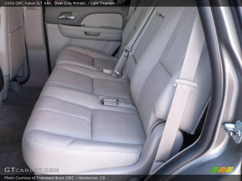 Steel Gray Metallic / Light Titanium 2009 GMC Yukon SLT 4x4