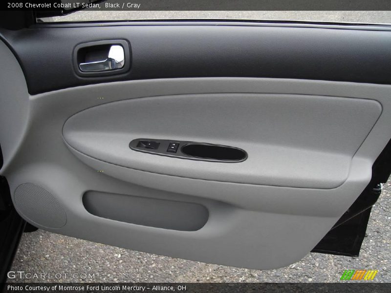 Black / Gray 2008 Chevrolet Cobalt LT Sedan