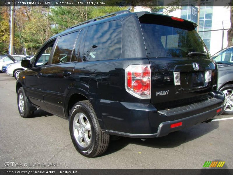 Nighthawk Black Pearl / Gray 2006 Honda Pilot EX-L 4WD
