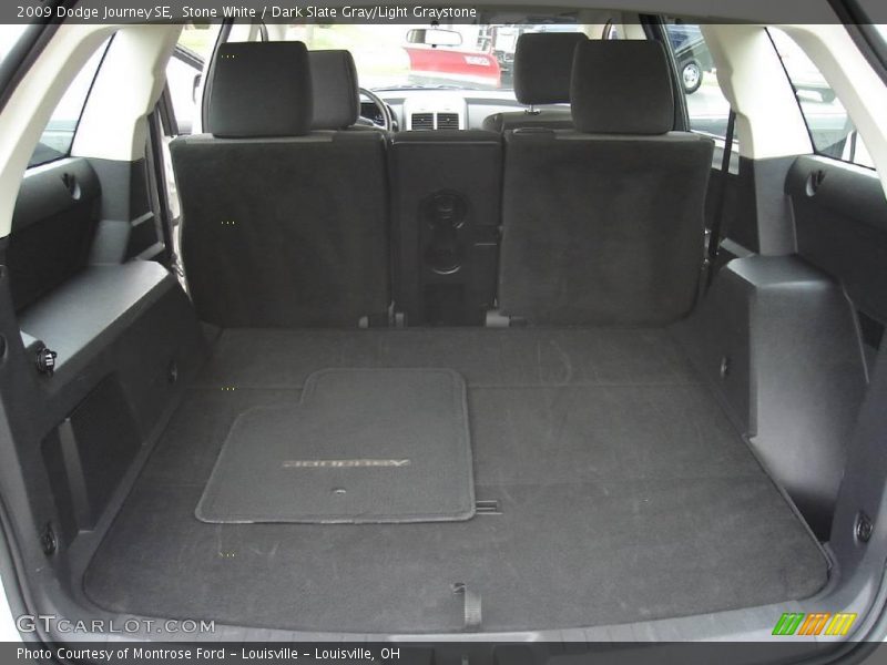 Stone White / Dark Slate Gray/Light Graystone 2009 Dodge Journey SE