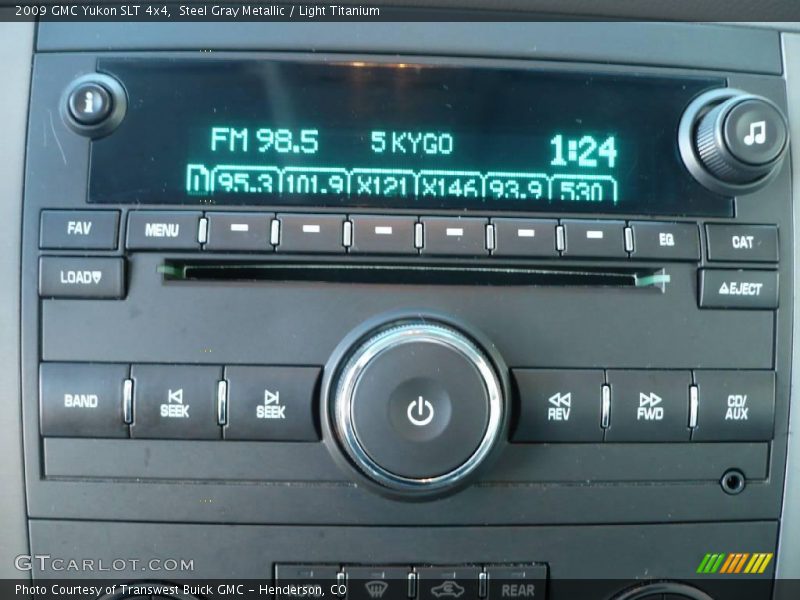 Steel Gray Metallic / Light Titanium 2009 GMC Yukon SLT 4x4