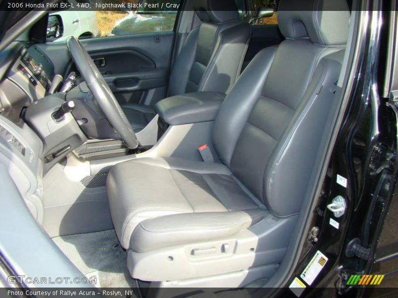 Nighthawk Black Pearl / Gray 2006 Honda Pilot EX-L 4WD