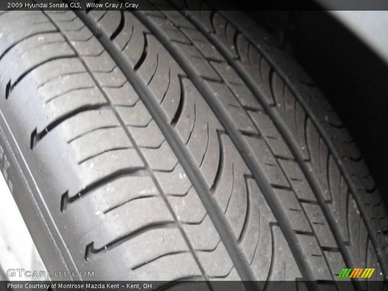 Willow Gray / Gray 2009 Hyundai Sonata GLS