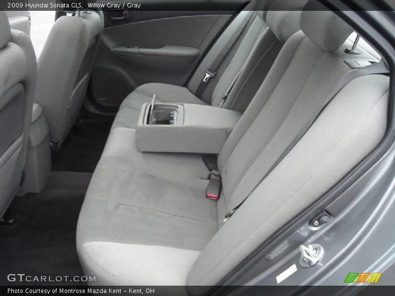 Willow Gray / Gray 2009 Hyundai Sonata GLS