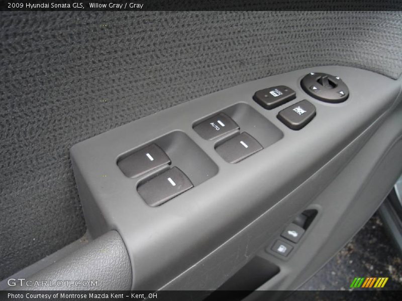 Willow Gray / Gray 2009 Hyundai Sonata GLS