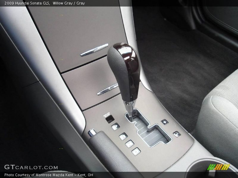 Willow Gray / Gray 2009 Hyundai Sonata GLS