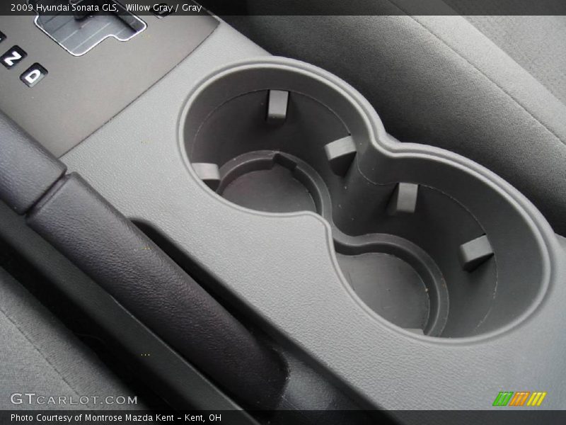 Willow Gray / Gray 2009 Hyundai Sonata GLS