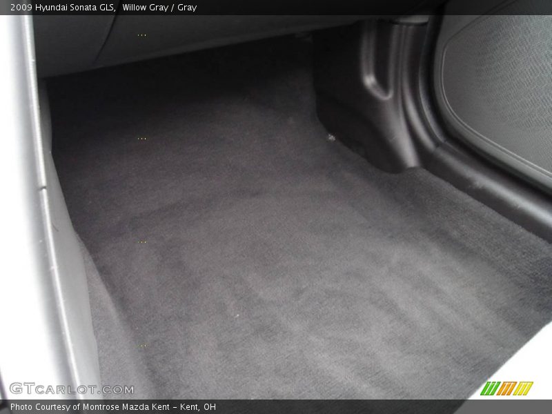 Willow Gray / Gray 2009 Hyundai Sonata GLS