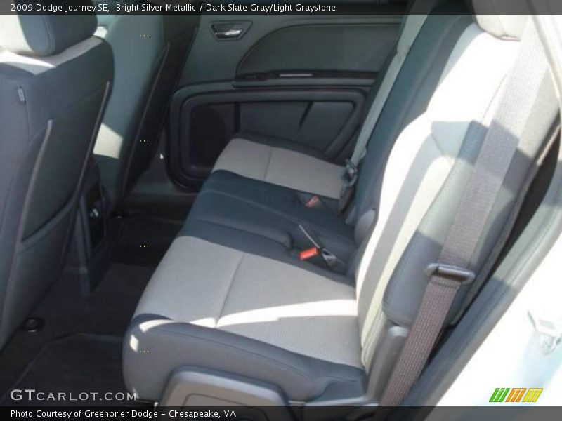 Bright Silver Metallic / Dark Slate Gray/Light Graystone 2009 Dodge Journey SE