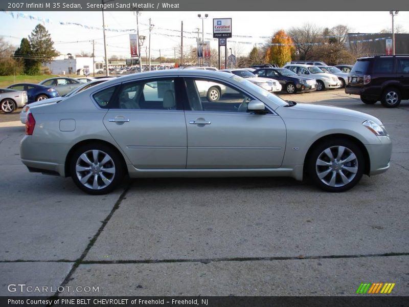 Serengeti Sand Metallic / Wheat 2007 Infiniti M 35 Sedan