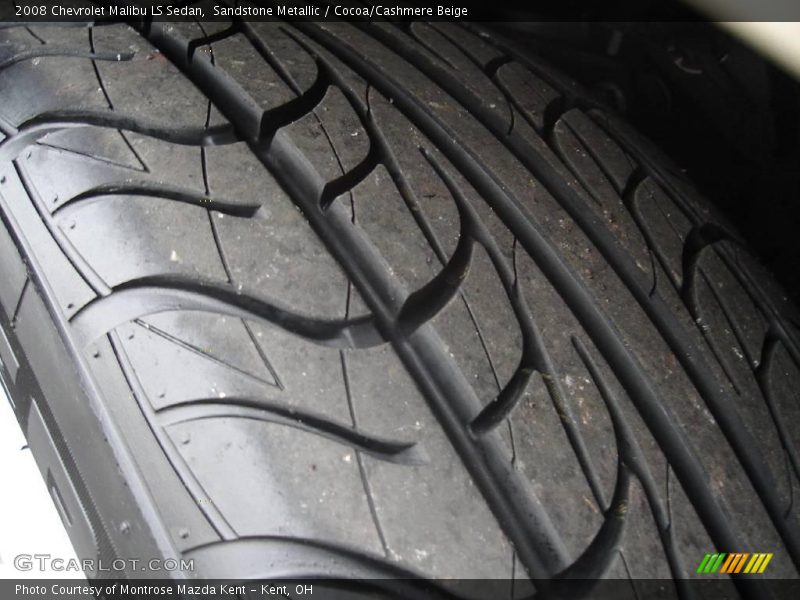 Sandstone Metallic / Cocoa/Cashmere Beige 2008 Chevrolet Malibu LS Sedan