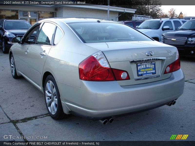 Serengeti Sand Metallic / Wheat 2007 Infiniti M 35 Sedan
