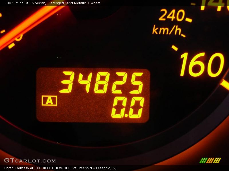 Serengeti Sand Metallic / Wheat 2007 Infiniti M 35 Sedan