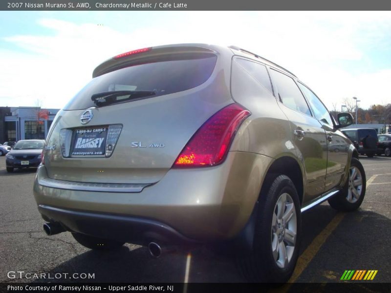 Chardonnay Metallic / Cafe Latte 2007 Nissan Murano SL AWD
