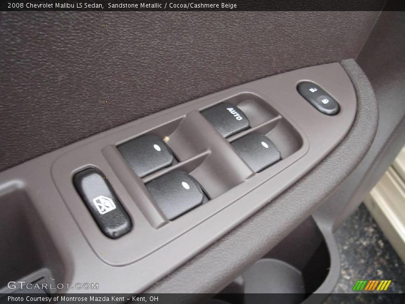 Sandstone Metallic / Cocoa/Cashmere Beige 2008 Chevrolet Malibu LS Sedan