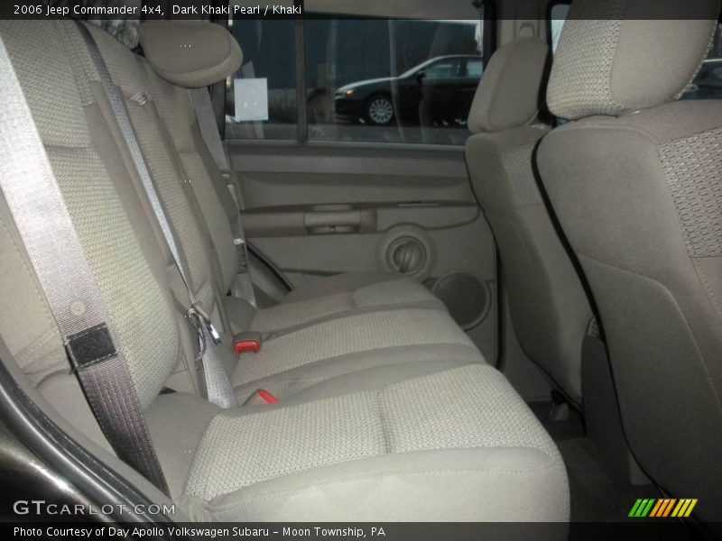 Dark Khaki Pearl / Khaki 2006 Jeep Commander 4x4