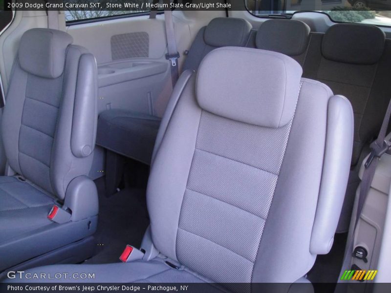 Stone White / Medium Slate Gray/Light Shale 2009 Dodge Grand Caravan SXT