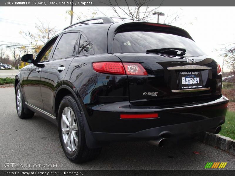 Black Obsidian / Graphite 2007 Infiniti FX 35 AWD