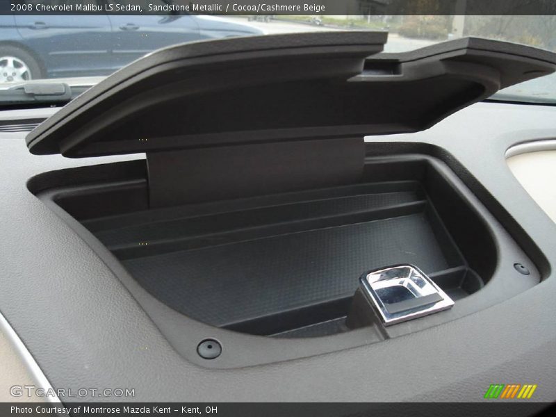 Sandstone Metallic / Cocoa/Cashmere Beige 2008 Chevrolet Malibu LS Sedan