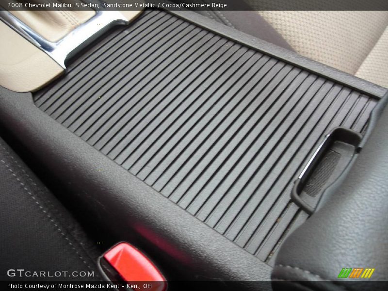Sandstone Metallic / Cocoa/Cashmere Beige 2008 Chevrolet Malibu LS Sedan