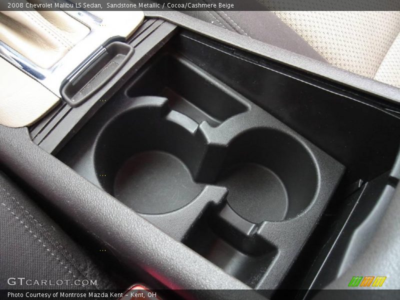 Sandstone Metallic / Cocoa/Cashmere Beige 2008 Chevrolet Malibu LS Sedan