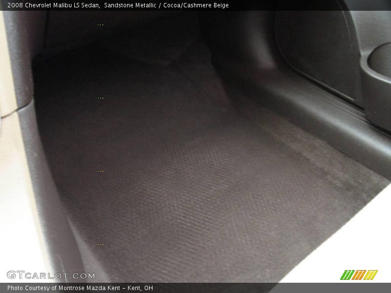 Sandstone Metallic / Cocoa/Cashmere Beige 2008 Chevrolet Malibu LS Sedan