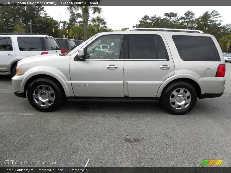 Pewter Metallic / Camel 2006 Lincoln Navigator Luxury