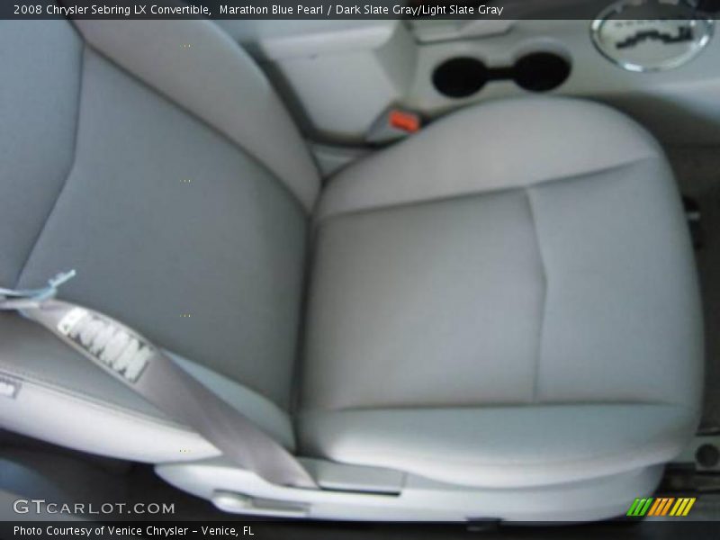 Marathon Blue Pearl / Dark Slate Gray/Light Slate Gray 2008 Chrysler Sebring LX Convertible