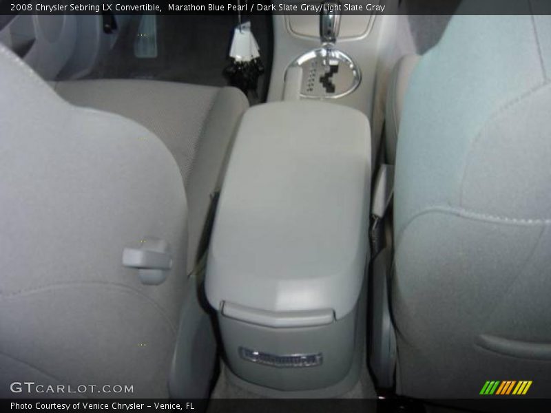 Marathon Blue Pearl / Dark Slate Gray/Light Slate Gray 2008 Chrysler Sebring LX Convertible