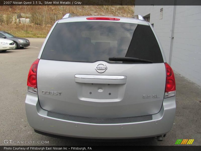 Silver Mist Metallic / Gray 2007 Nissan Quest 3.5 SL