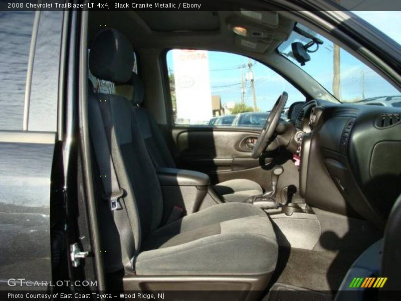 Black Granite Metallic / Ebony 2008 Chevrolet TrailBlazer LT 4x4
