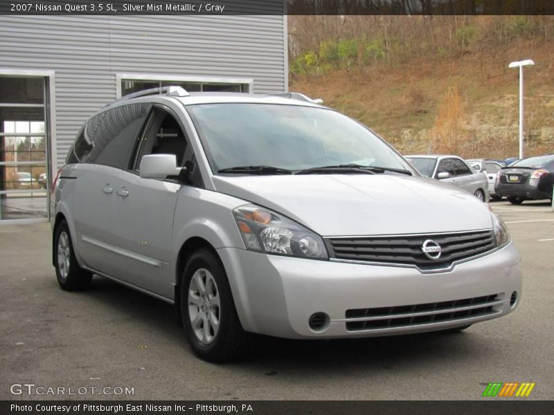Silver Mist Metallic / Gray 2007 Nissan Quest 3.5 SL