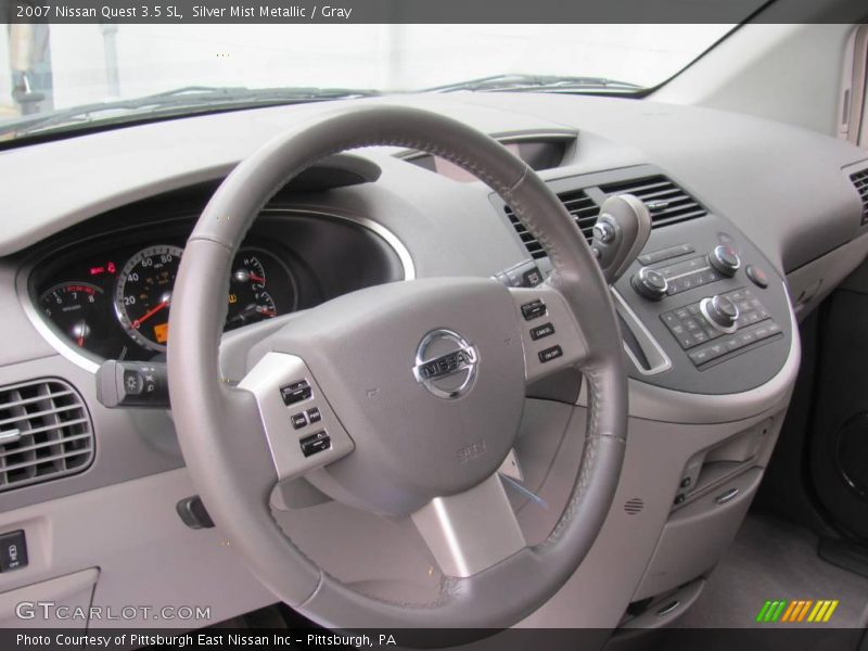 Silver Mist Metallic / Gray 2007 Nissan Quest 3.5 SL