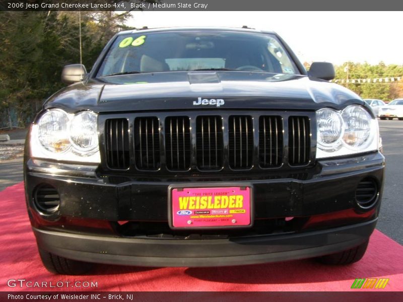 Black / Medium Slate Gray 2006 Jeep Grand Cherokee Laredo 4x4